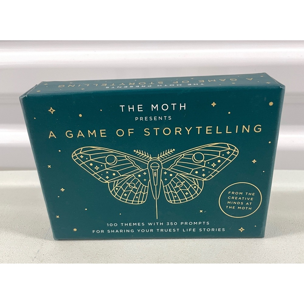 The Moth Presents A Game of Storytelling 100 Themes 350 Prompts 9780593236505